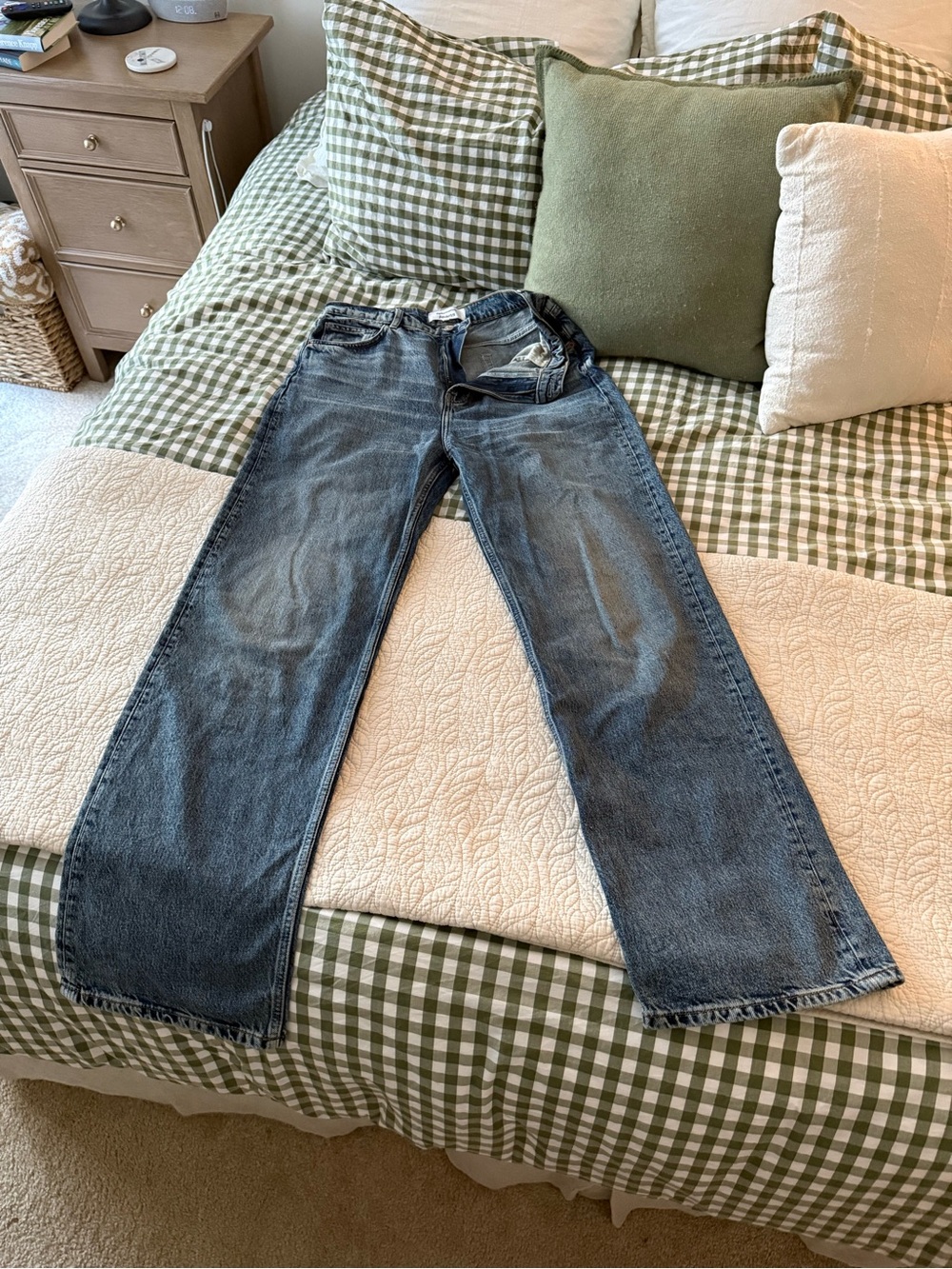 Reformation Wilder High Rise Wide Leg Jeans - Picture 3 of 12